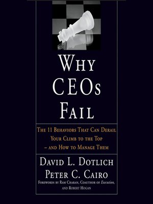cover image of Why CEOs Fail